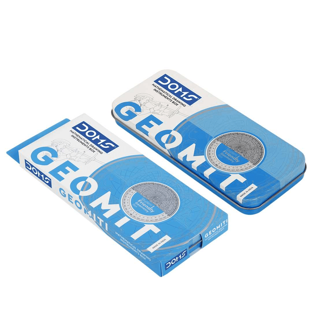 DOMS Geomiti Mathematical Drawing Instrument And Geometry Box, 7509