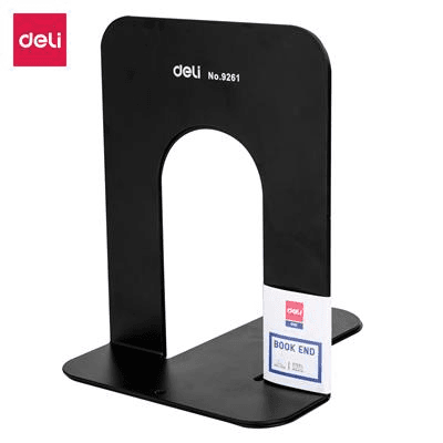 Deli Metal Book End 9" E9263 view 3