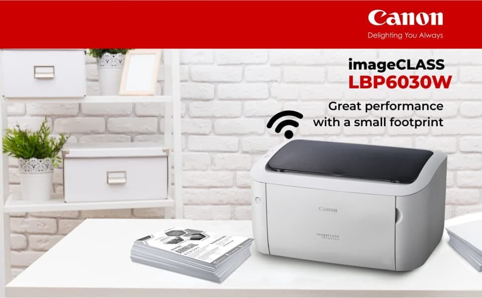 Canon LBP6030W Wireless imageCLASS Monochrome Laser Printer view 7